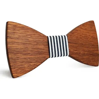 Motýlek Blingstar Dřevěný motýlek Mr. Neil Rocco