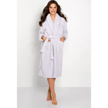 Dámský župan Azaria Dlouhý župan - Momenti Per Me, S i556_61601_1530_33