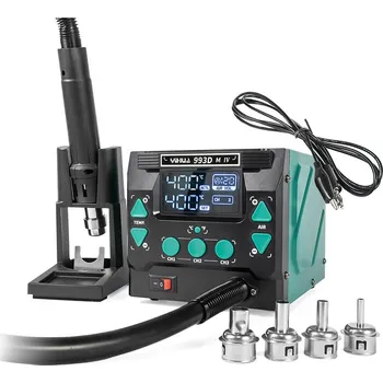 Páječka Horkovzdušná pájecí stanice Yihua 993DM-IV výkon 1000W, 100-480 °C