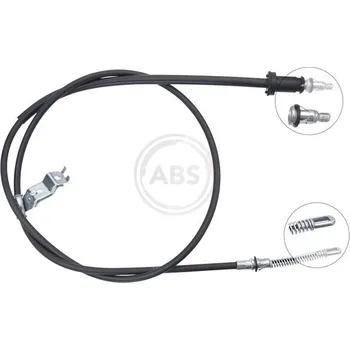 Lanko parkovací brzdy Tažné lanko, parkovací brzda A.B.S. K12104