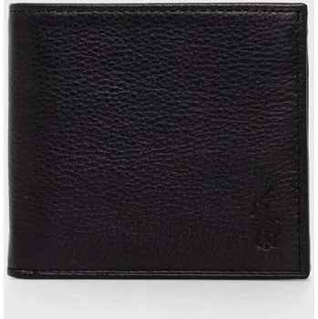 Peněženka Kožená peněženka Polo Ralph Lauren 405914235 černá 99X, vel. ONE SIZE