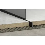 Spádový profil NRZ pravá 10/100cm černý SPNRZK10100PC