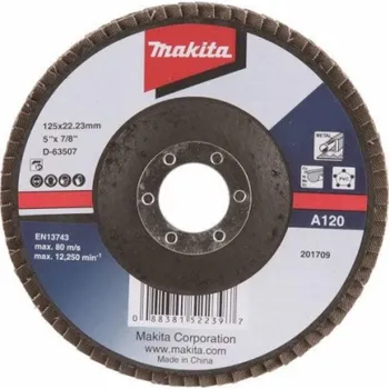 Brusný kotouč Listový brusný kotouč Makita D-63507 125x22,23 120