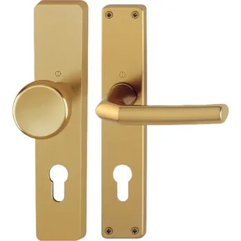 Dveřní kování Kování HOPPE BIRMINGHAM PZ/90/F4 klika/knoflík zlatá