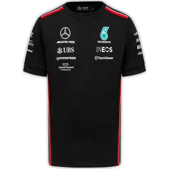 Pánská móda Men driver t-shirt Mercedes AMG Petronas ESS F1 - Černá