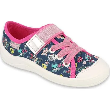 Dívčí tenisky BEFADO 1X187 dívčí tenisky 1SZ modré HERO 28 251X187_28