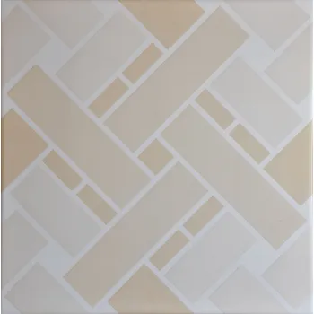 Obklad Stropní kazeta Akord béžový 1 m2 500 x 500 mm Béžová