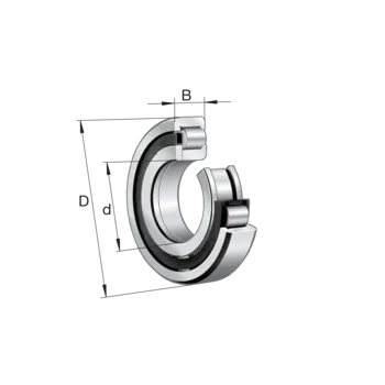 NUP 2210-E-XL-M1-C3 FAG Válečkové ložisko