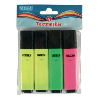 Zvýrazňovač Zvýrazňovače 4 ks
