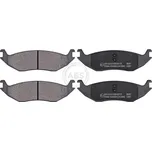 Sada brzdových destiček, kotoučová brzda A.B.S. 38967