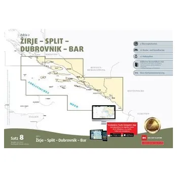 Sportbootkarten Satz 8: Adria 2 (Ausgabe 2023/2024)