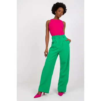 RUE PARIS Basic žebrovaný top fuchsiový Velikost: S