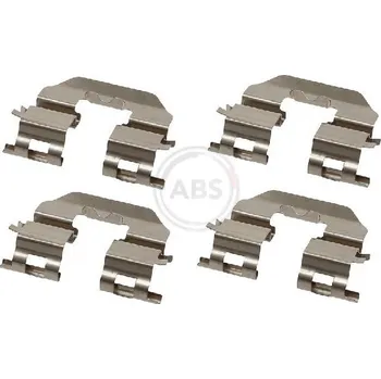 Přislušenství brzdového systému Sada příslušenství, obložení kotoučové brzdy A.B.S. 1780Q