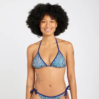 Dámské plavky DECATHLON Dámské plavky horní díl s posuvnými trojúhelníky Mae Foly 38
