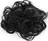Stoklasa 890146 gumička s vlasy, 3 černý/melír