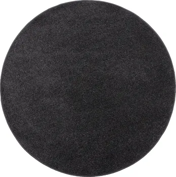 Koberec VOPI Eton kulatý koberec černý 160 cm