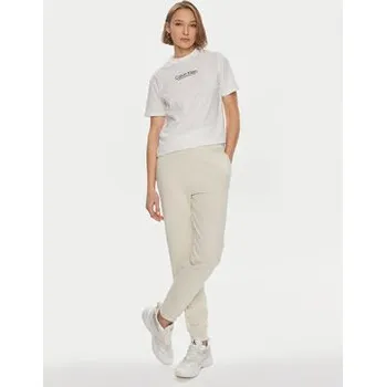 Oblečení a móda Calvin Klein T-Shirt Coordinates K20K207005 Bílá Regular Fit M