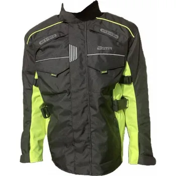 Moto bunda Moto bunda BSTAR Kids LONG Protectors (černá/ zelená fluo) M