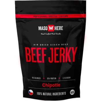 Sušené maso Maso Here Beef Jerky Chipotle 40 g