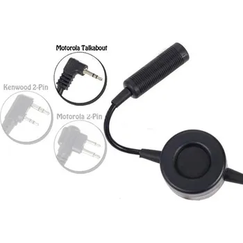 Vysílačka Z-Tactical Spínač TCI PTT pro Motorola TA - 1pin