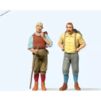 Modelová železnice Postavičky Turisti G - Preiser 44903 (Zahradní železnice)