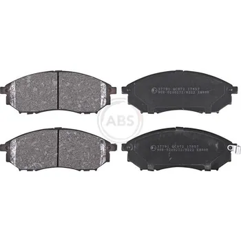 Brzdová destička Sada brzdových destiček, kotoučová brzda A.B.S. ABS37791
