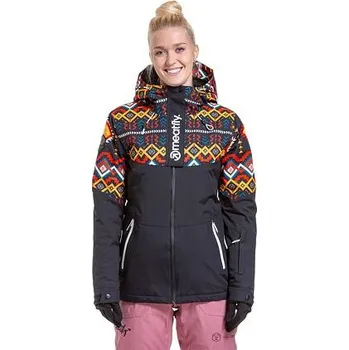 Meatfly dámská SNB & SKI bunda Kirsten Black Jones | Černá | Velikost XS
