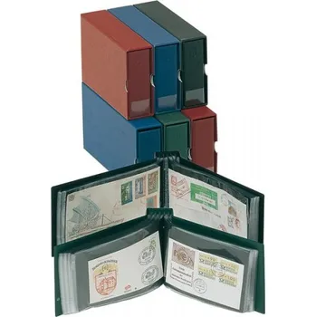 Obal pro sběratelský předmět Lindner Zásobník na velké FDC Barva: Modrá, Provedení: Pouze ochranná kazeta