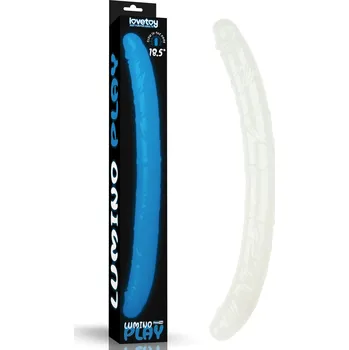 Připínací penis LoveToy Lumino Play Double Dildo 18.5"
