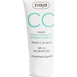 Ziaja CC krém pro podrážděnou a citlivou pleť s rozšířenými žilkami SPF 10 CC Cream 50 ml