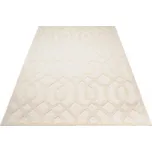 Makro Abra Kusový koberec Sisalový CANSAS T936E Geometrický krémový Rozměr: 200x300 cm