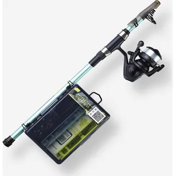 CAPERLAN Teleskopická souprava na rybolov na feeder Set Sensitiv 100 Telesco 2,4m