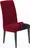 decoDoma Nueva Textura Niagara strečový potah na židli s opěradlem 40 x 40 x 55 cm 2 ks, bordó