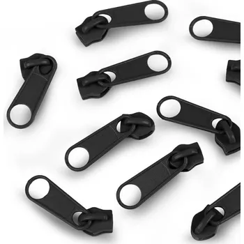 Zip Majjam Jezdec ke spirálovým zipům 5mm, typ POL - Černá