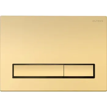 Splachovací tlačítko Oltens Torne splachovací tlačítko pro WC zlatý lesk 57101800