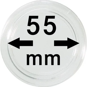 Obal pro sběratelský předmět Lindner Bublinky na investiční mince Vnitřní průměr: 55 mm