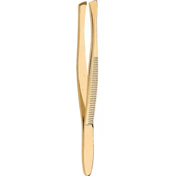 Kosmetická pinzeta Donegal, Zlatá diagonálna kozmetická pinzeta 1092