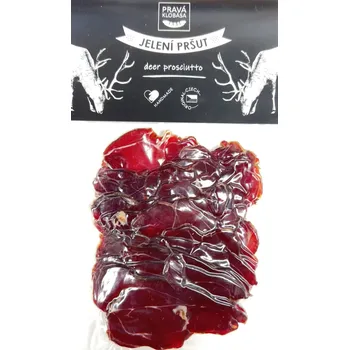 Koření PRAVÁ KLOBÁSA Jelení pršut - plátky 100 g
