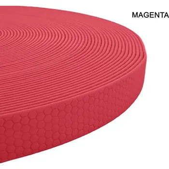 Vodítko pro psa RAK-Brno Stopovačka odlehčená 10 mm Hexa - magenta Délka: 10 m