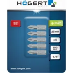 Högert Šroubovací bit PH0 25 mm, 5 KS