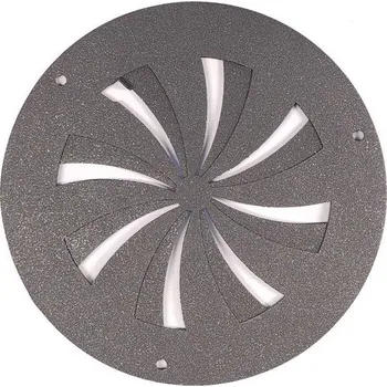 Větrací mřížka LAgrid s.r.o. Větrací mřížka kulatá ø16 cm Antracit