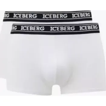 Boxerky Iceberg ICE2UTR02 Boxer 2 Pack bílé