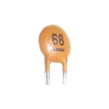 Kondenzátor 68pF/50V SUNTAN,RM=5, keramický kondenátor
