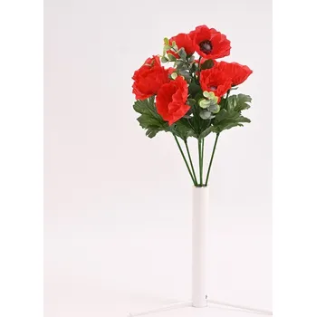 umělá květina Kytice vlčích máků 30 cm