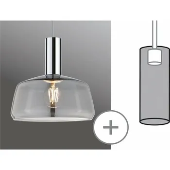 PAULMANN URail stínidlo Neila 2Easy 230mm kouřové sklo