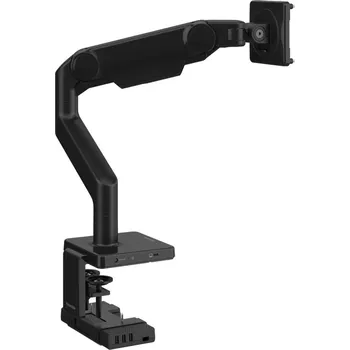 Držák monitoru Humanscale M10 stojan na monitor s dokovací stanicí M/Connect 2 upevnění na svěrku černý