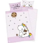 Povlečení do postýlky Pummel Einhorn 100x135 + 40x60 cm
