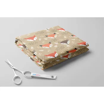 Microfibra, Spící lišky Barva: Hnědá