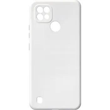 Pouzdro na mobilní telefon CVK Kryt bílý na Realme C21