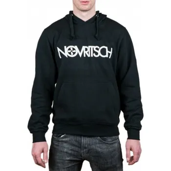 Pánský svetr Mikina Novritsch s kapucí - černá, Novritsch Varianta: S